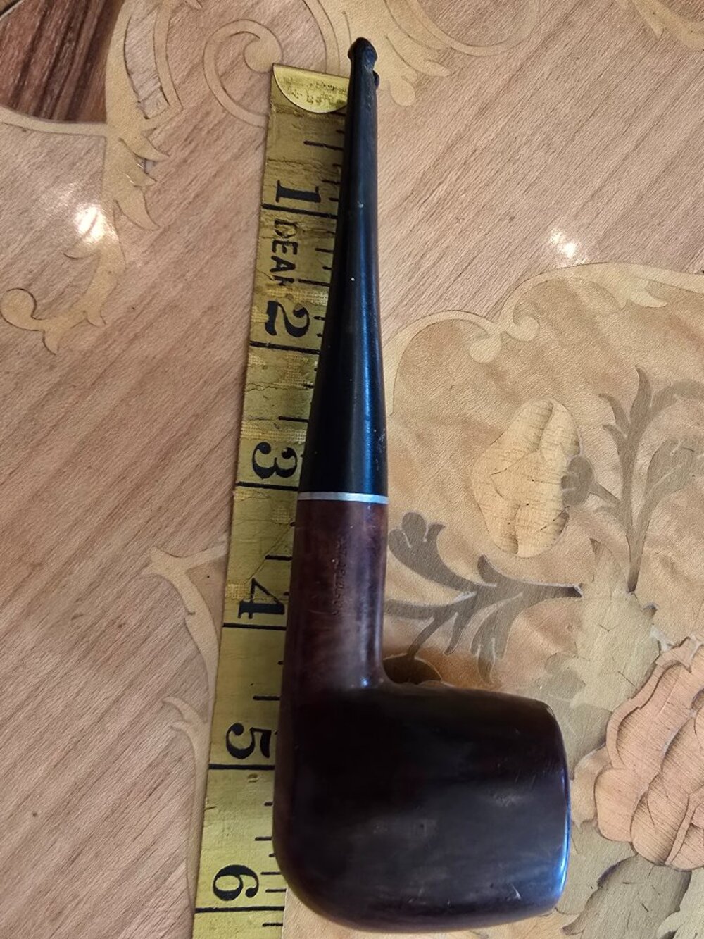 Lord Waverly - Selected Briar, Vintage Wood Pipe, Classic Bent Billiard - Picture 8 of 8